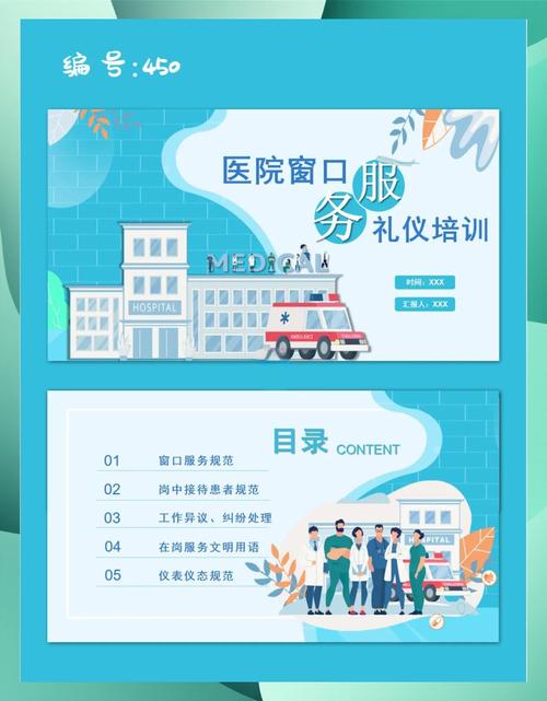 医院窗口服务礼仪培训ppt